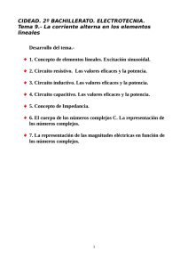 CIDEAD. 2º BACHILLERATO. ELECTROTECNIA. Tema 9.
