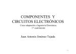 COMPONENTES Y CIRCUITOS ELECTRÓNICOS