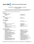 Reliant EMC LLC Resumen Catálogo de Productos MEDIDA QUE