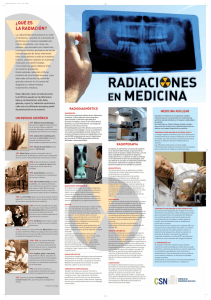 Radiaciones en Medicina.