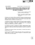 Boletín Implementa Gobierno de CDMX operativo para abastecer