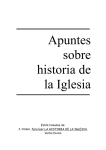 Apuntes de Historia - Parroquia de Campanario