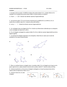 semejanza y trigonometría
