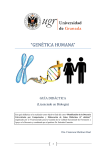 genética humana - Universidad de Granada