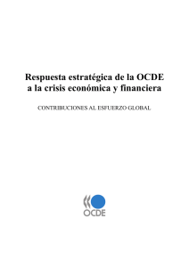 Respuesta estratégica de la OCDE a la crisis