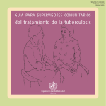 del tratamiento de la tuberculosis