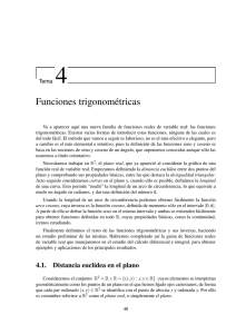 Tema 4. Funciones trigonométricas