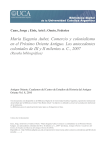 Oneto, Federico María Eugenia Aubet, Comercio y colonialismo en