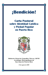 Carta Pastoral - Arquidiócesis de San Juan