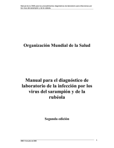 Manual para el diagnóstico de laboratorio de la infección por los