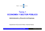 Economía y sector público