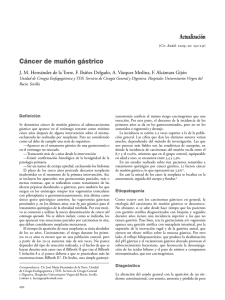 C&aacute;ncer de mu&ntilde;&oacute;n g&aacute;strico - Asociaci&oacute;n Andaluza de Cirujanos