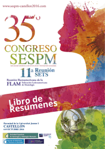 Libro de Resúmenes - 35º Congreso SESPM