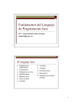 Fundamentos del Lenguaje de Programación Java