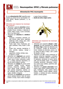 Neumopatías: EPOC y fibrosis pulmonar