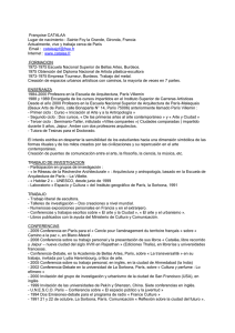 Françoise CATALAA Lugar de nacimiento : Sainte Foy la