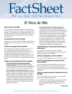 El Virus de Nilo - Southern Nevada Health District