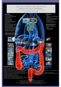 cirugía laparoscopica de colon: protocolo de enfermería