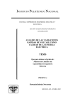lisis de las variaciones rÃ¡pidas de voltaje como calidad de la