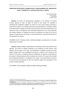 MARKETING ESTRATÉGICO: SEGMENTACIÓN Y