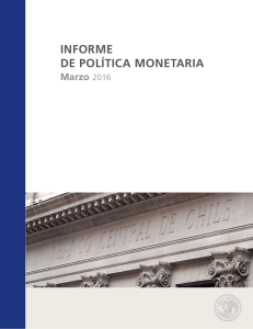 Informe de Política Monetaria (IPoM)