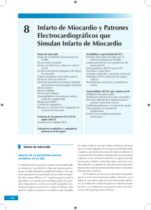 8 Infarto de Miocardio y Patrones Electrocardiográficos que Simulan