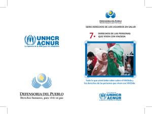 derechos de las personas que viven con vih/sida serie