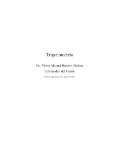 Trigonometría - Universidad Del Caribe