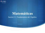 Matemáticas