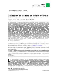 Detección de Cáncer de Cuello Uterino