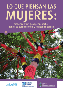 Programa Nacional de Prevención de Cáncer Cérvico