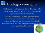 Ecología concepto