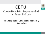 CETU | Contribución Empresarial a Tasa Única