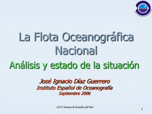 La Flota Oceanográfica Nacional