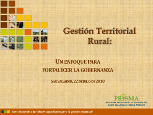 Gestión Territorial Rural