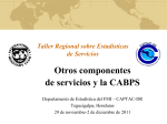 Otros componentes de servicios y la CABPS - captac-dr