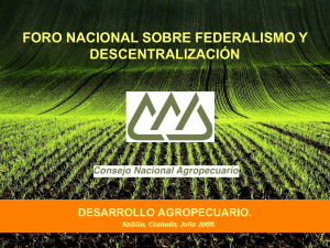 Mesa IV, ponencia 8 - Foro Nacional sobre Federalismo y
