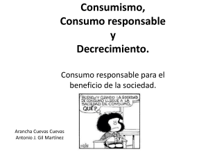 Consumismo o consumo responsable