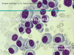 Citogenética en Mieloma