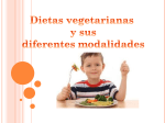 Dietas vegetarianas y sus diferentes modalidades