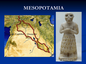 Arte Mesopotámica.