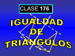 Clase 176: Igualdad de Triángulos
