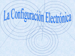 La Configuracion electronica