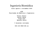 Ingeniería Biomédica - Nucleo de Ingenieria Biomedica