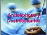 Antisepticos y Desinfectantes