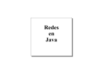 de Redes con Java (Sockets)