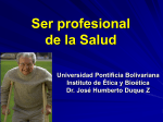 Profesiones de la Salud - Universidad Pontificia Bolivariana