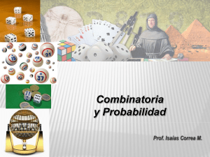 Combinatoria y Probabilidad