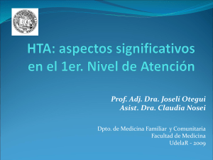 Diapositiva 1 - Departamento de Medicina Familiar y Comunitaria