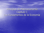 Principios de Macroeconomía Capítulo 1 Los Fundamentos
